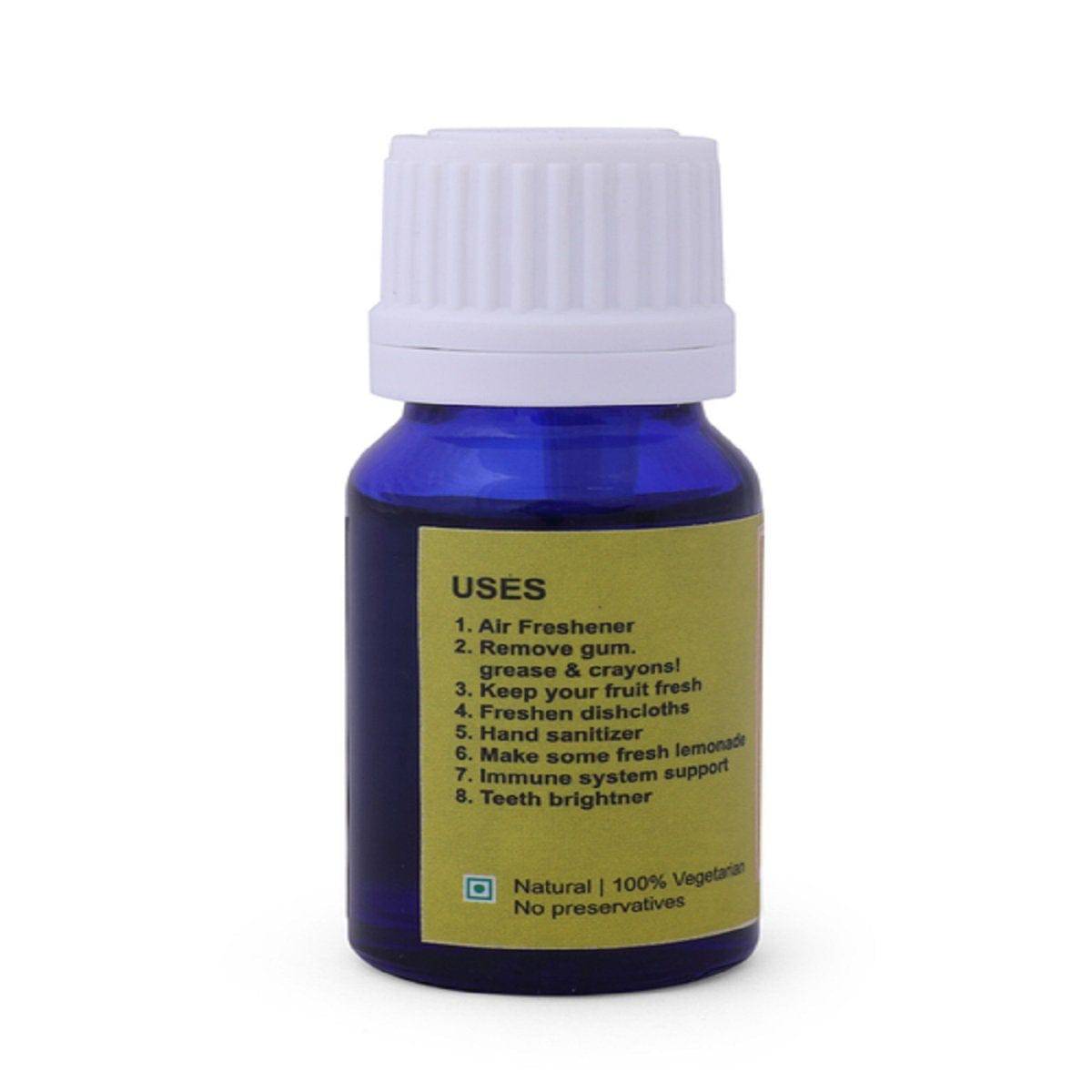Lemon Essential Oil - 10mL | Verified Sustainable by Brown Living™