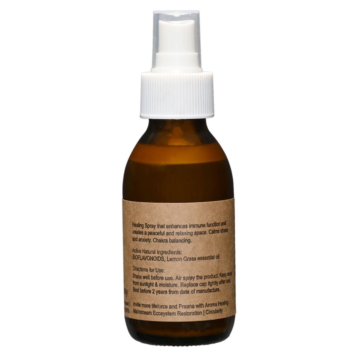 Lemon Grass Spray Natural Air Freshner - 100ml – Candles & Fragrances on Brown Living™. SKU: ARH_04. Img 2.