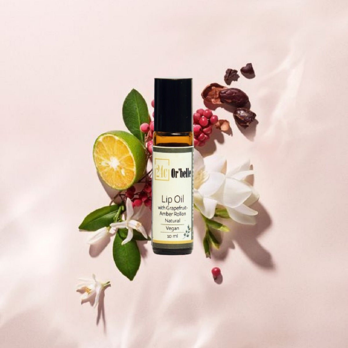 Lip Oil with Grapefruit - Amber Rollon | Verified Sustainable by Brown Living™
