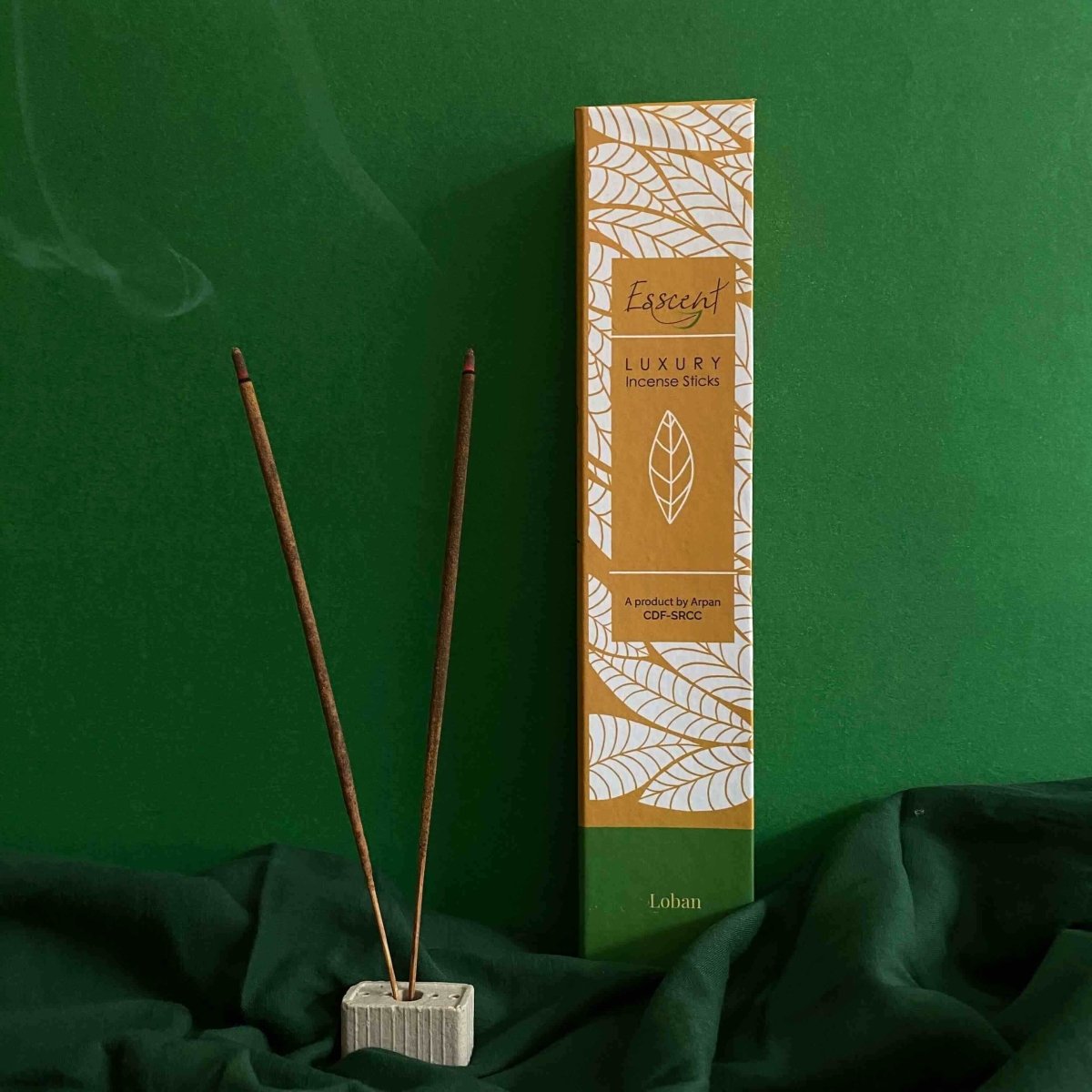 Loban Incense Sticks - Made with Flower Waste (Pack of 2) | Verified Sustainable by Brown Living™