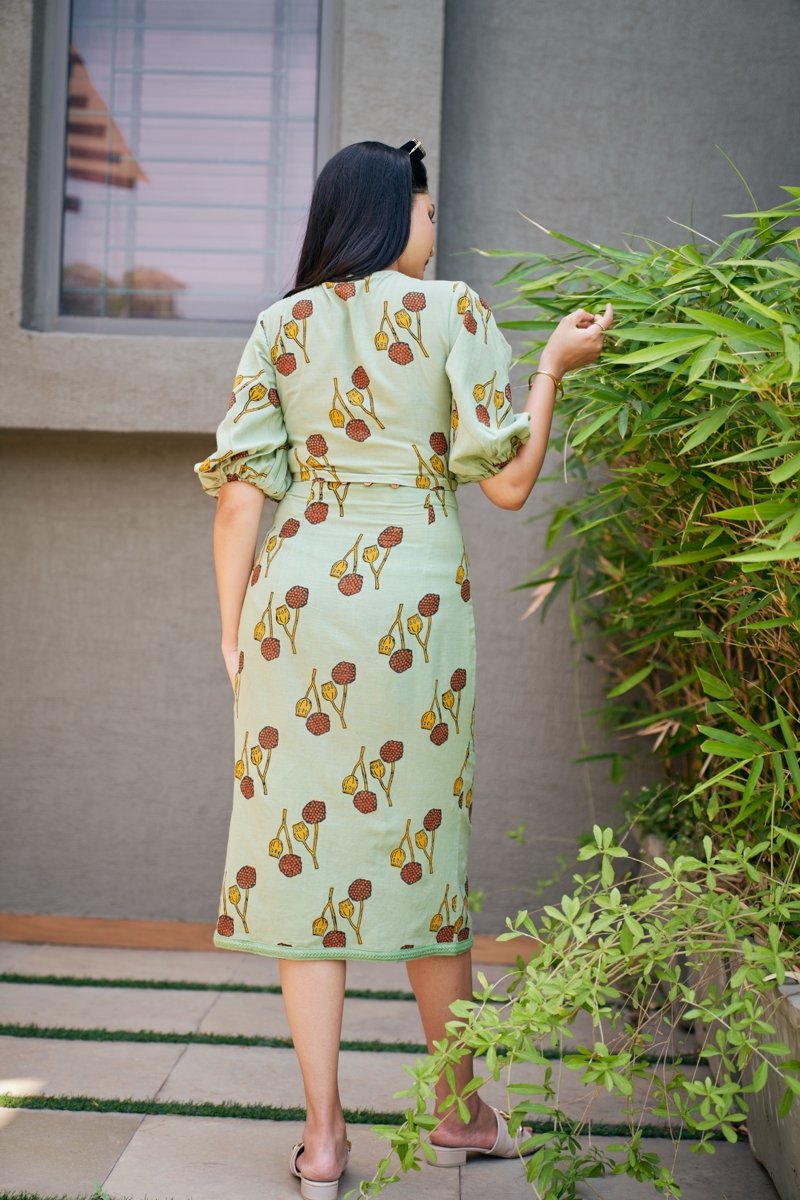 Lotus Stem Dress | Verified Sustainable by Brown Living™