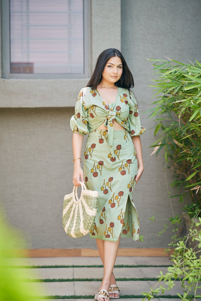 Lotus Stem Dress | Verified Sustainable by Brown Living™