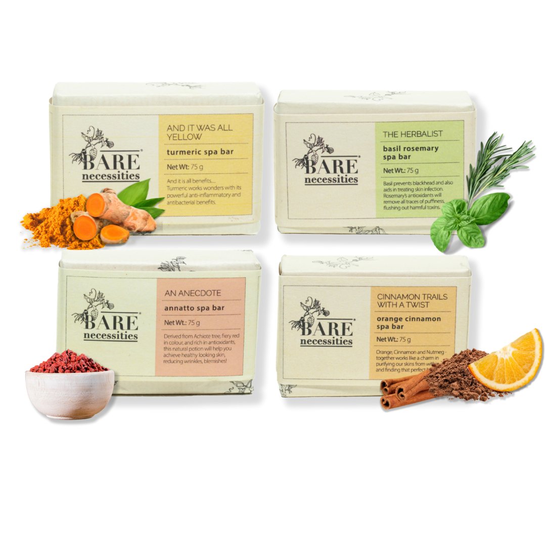 Luxury Handcrafted Assorted Cold Processed Soaps - Pack of 4 – Body Soap on Brown Living™. SKU: 044 - 01080 - P0013. Img 1.