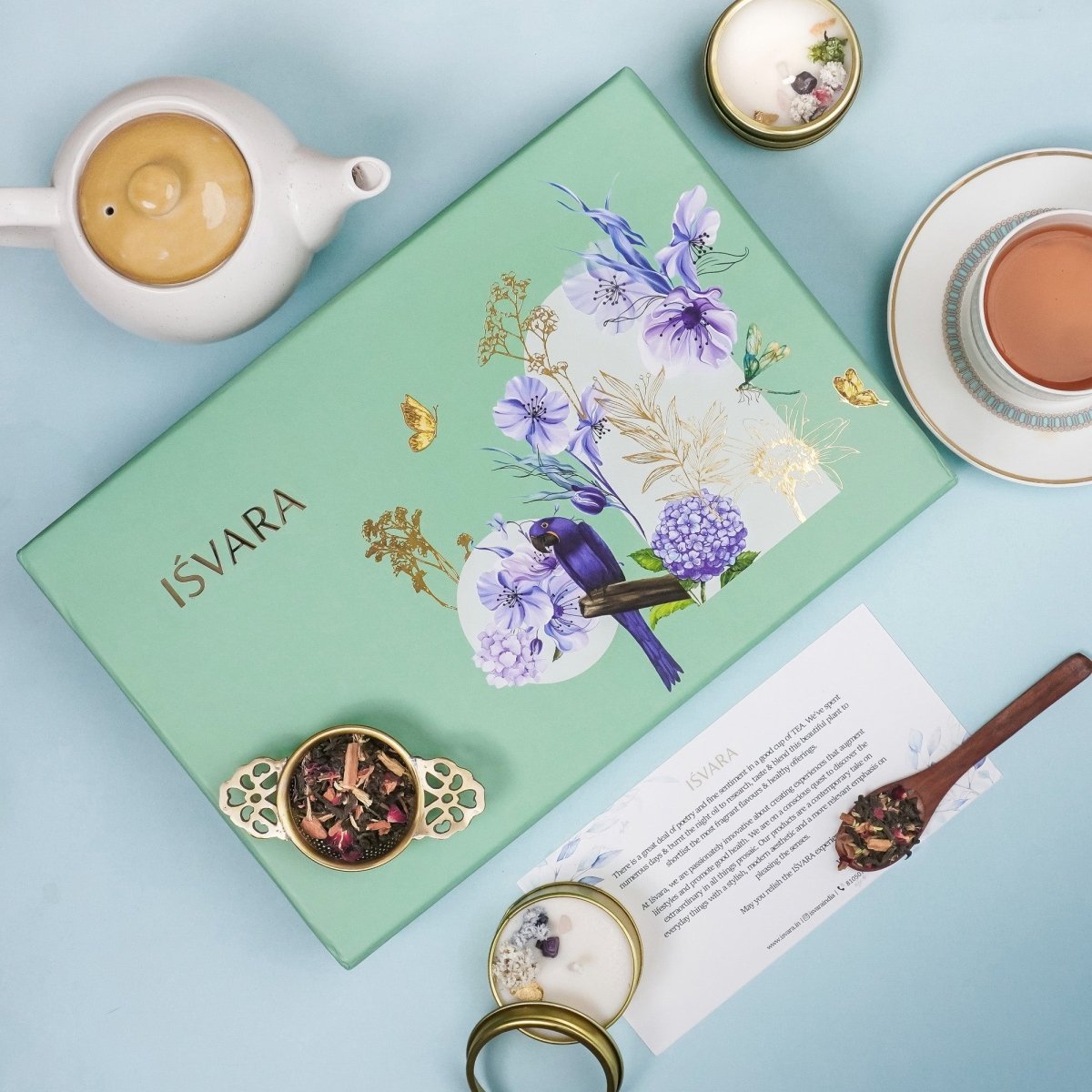 Made in Heaven Tea Gift Set – Gift Giving on Brown Living™. SKU: MH12099. Img 3.