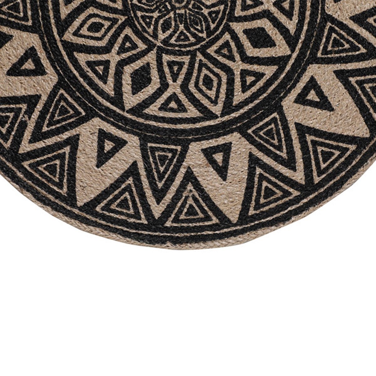 Mandala Jute Wall Art (Large) | Verified Sustainable by Brown Living™