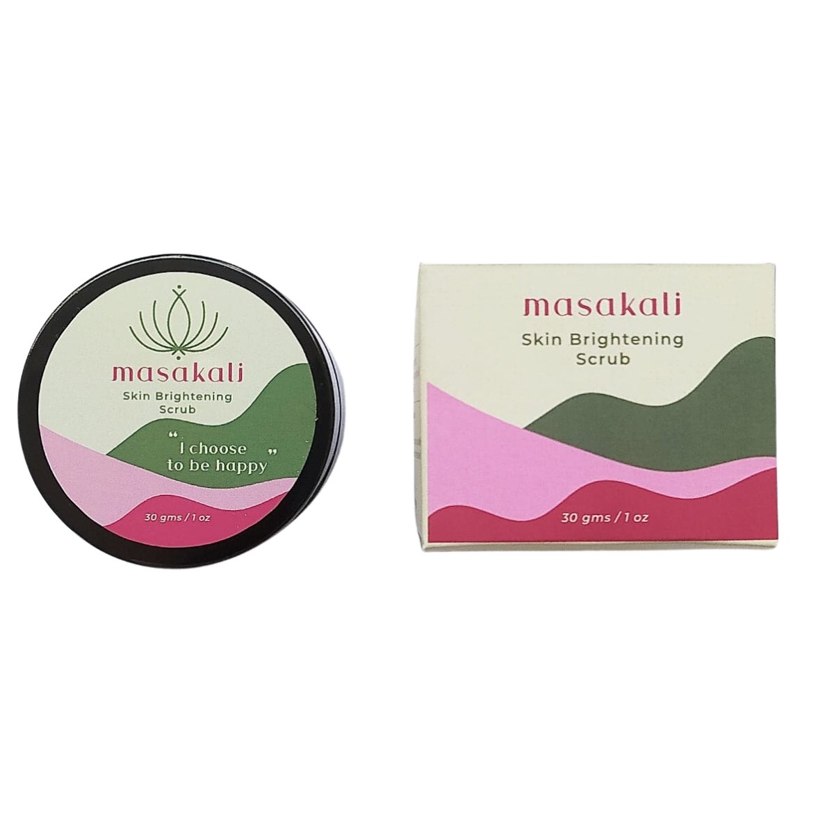 Masakali | Skin Brightening Scrub – Face Scrub on Brown Living™. SKU: SKI - SKI - 04 - NAM. Img 3.