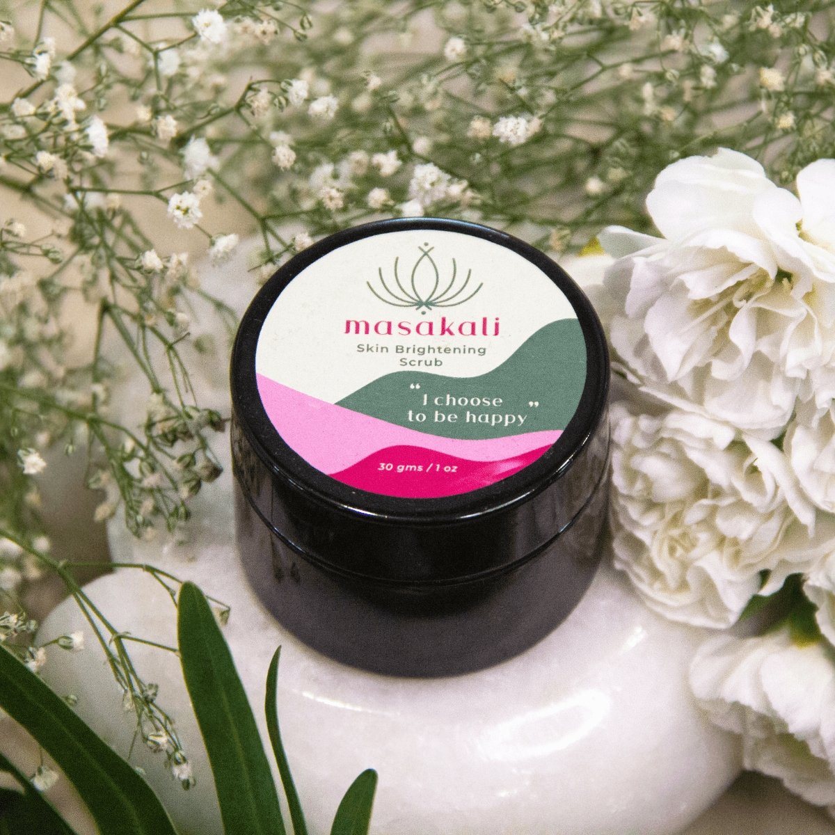 Masakali | Skin Brightening Scrub – Face Scrub on Brown Living™. SKU: SKI - SKI - 04 - NAM. Img 1.