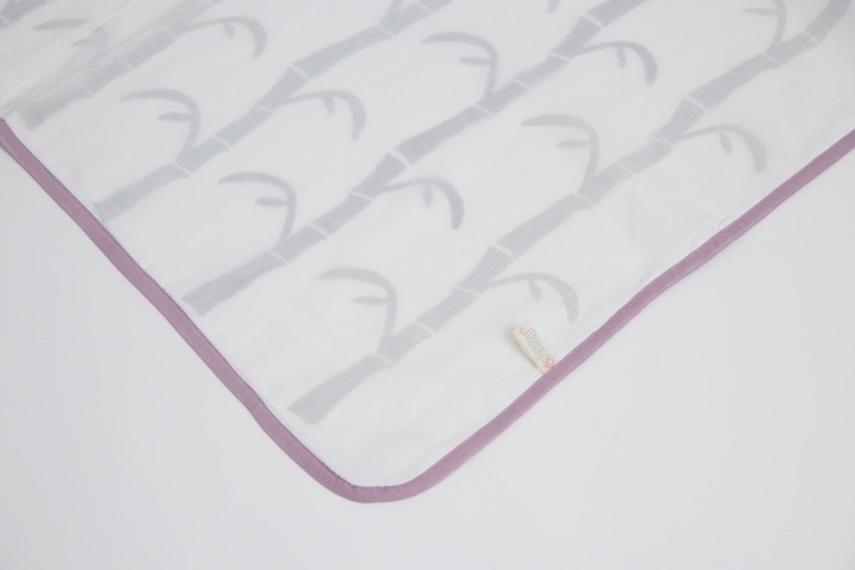 Single Dohar Blanket - K for Koala - Purple | Verified Sustainable by Brown Living™