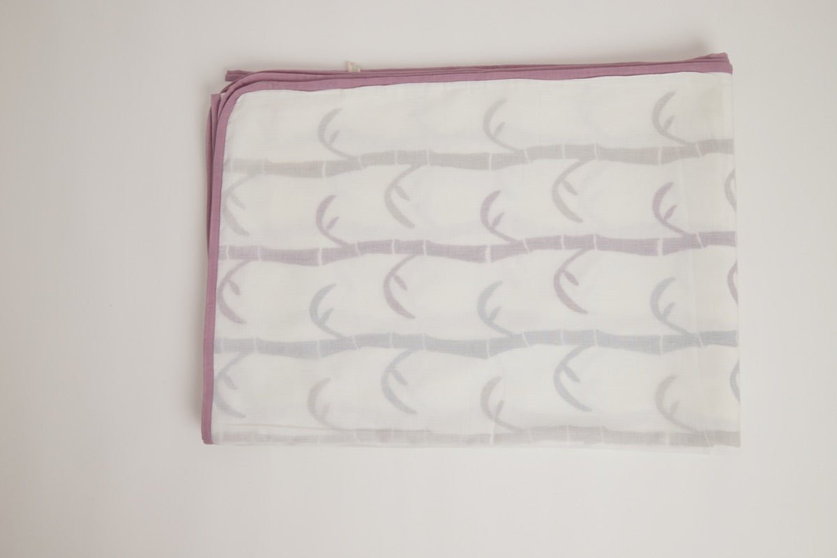 Single Dohar Blanket - K for Koala - Purple | Verified Sustainable by Brown Living™