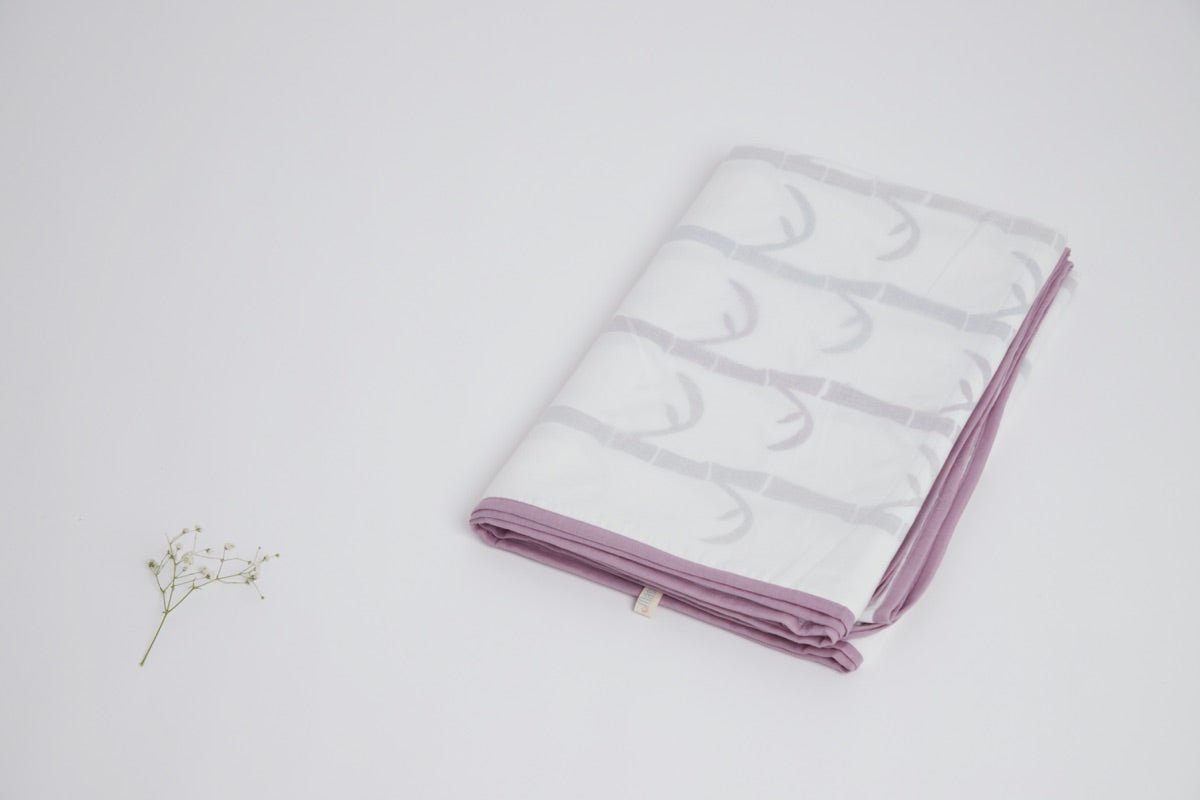 Single Dohar Blanket - K for Koala - Purple | Verified Sustainable by Brown Living™