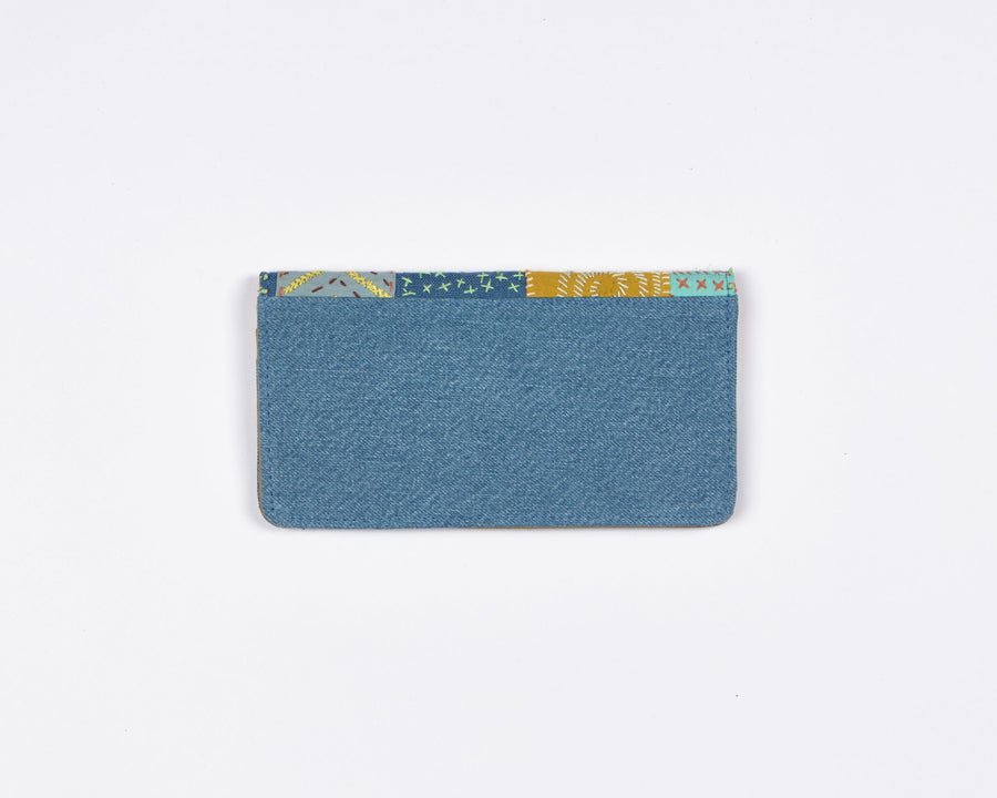 Meadow Sashiko Wallet – Womens Accessories on Brown Living™. SKU: UMW - SASHI - W - 04. Img 3.