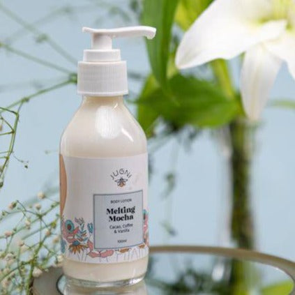 Melting Mocha Body Lotion 100ml with Cocoa, Shea Butter and Olive Oil – Body Lotion on Brown Living™. SKU: 231 - 09484 - SKUBL - MM - 01. Img 1.