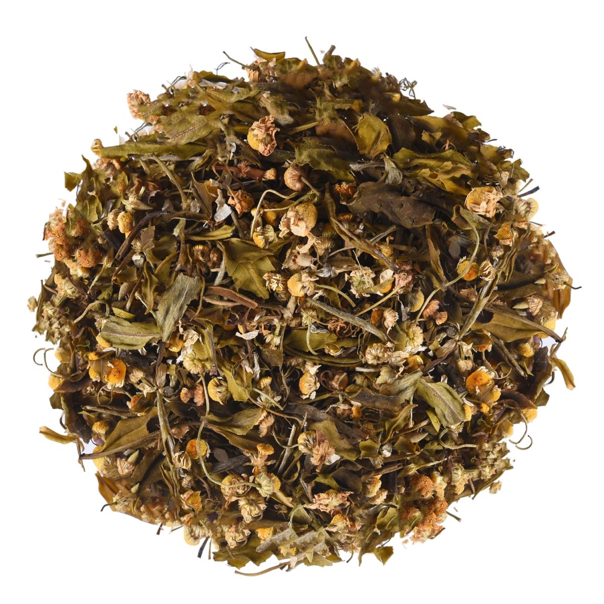 Mild Tranquilizer - Chamomile White Tea – Tea on Brown Living™. SKU: MT10590. Img 2.