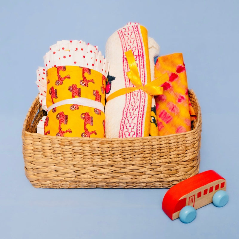 Buy Mini Aloka Baby Hamper- Penguins | Shop Verified Sustainable Gift Hampers on Brown Living™