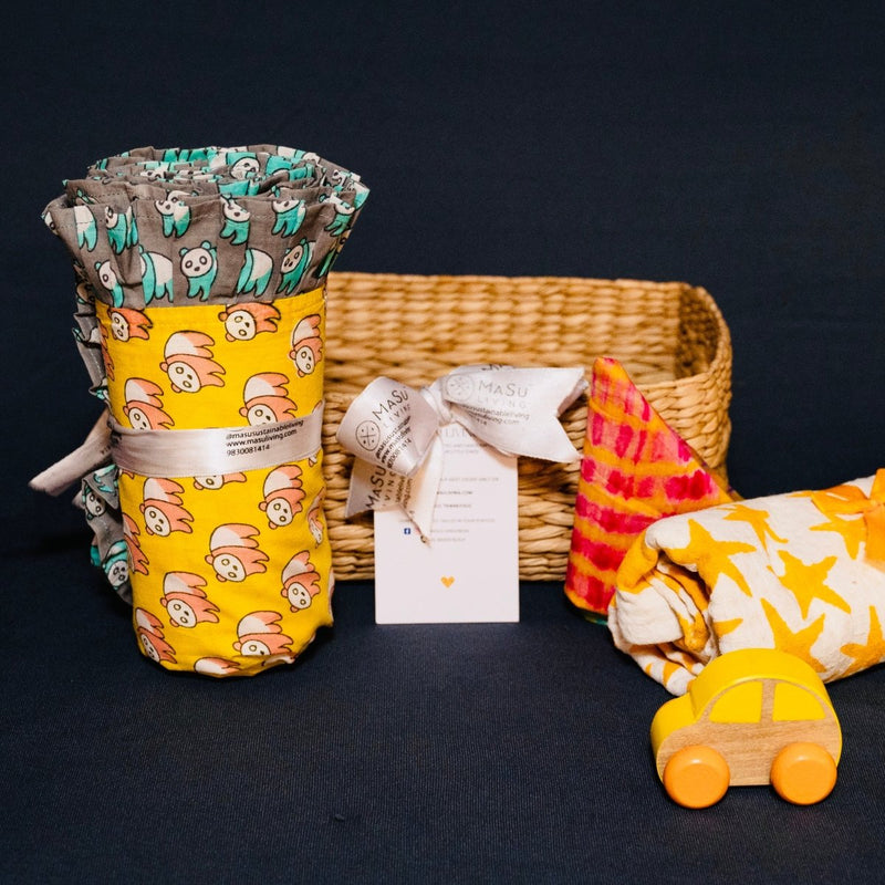 Buy Mini Aloka Baby Hamper Starry | Shop Verified Sustainable Gift Hampers on Brown Living™