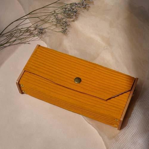 Mini Clutch - Yellow | Verified Sustainable by Brown Living™