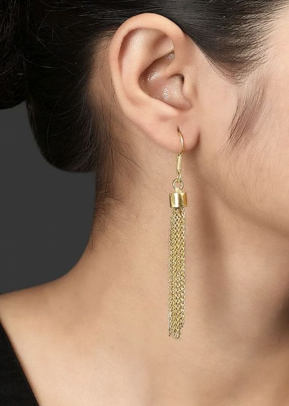 Minimal Brass Earrings | Verified Sustainable by Brown Living™