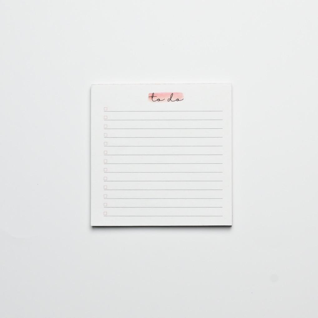 Minimal Eco - friendly Tree Free Mini To Do List | Verified Sustainable by Brown Living™