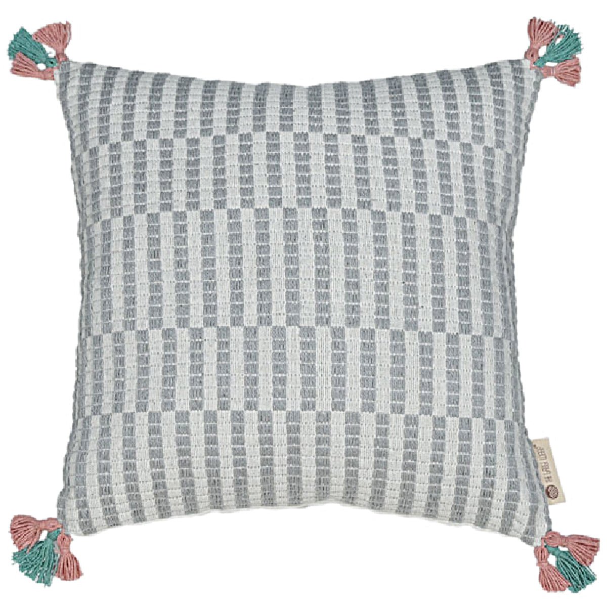 Minimalist Nordic Cushion (Gray Violet) – Covers & Inserts on Brown Living™. SKU: TGW130088. Img 1.