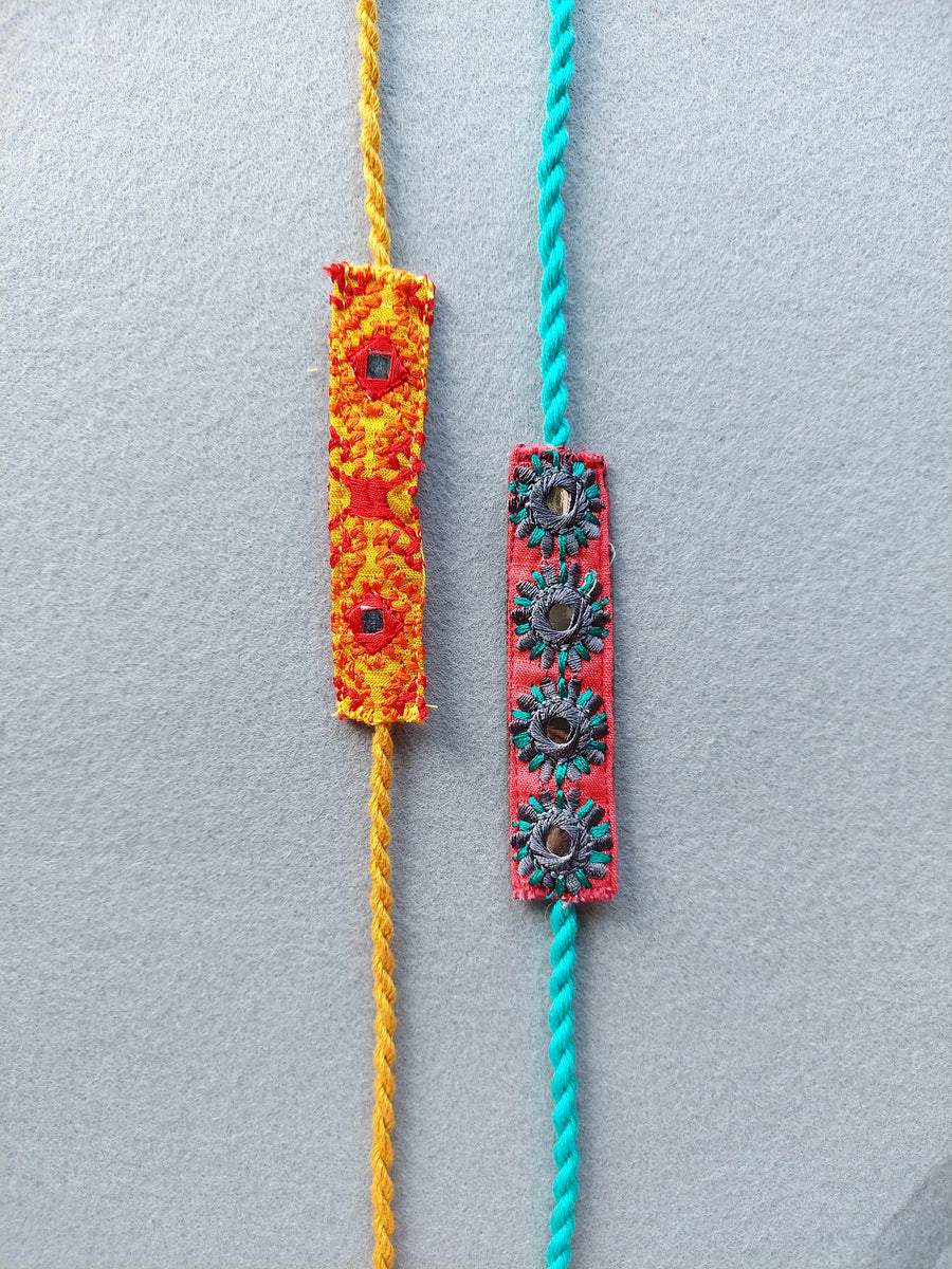 Moon & Sky Rakhi Combo Pack Of 2 | Verified Sustainable by Brown Living™