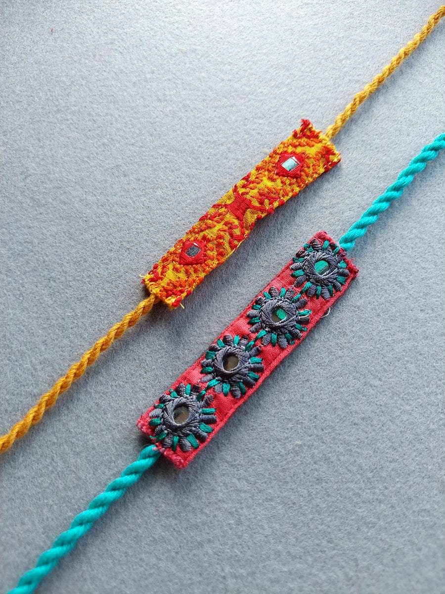 Moon & Sky Rakhi Combo Pack Of 2 | Verified Sustainable by Brown Living™