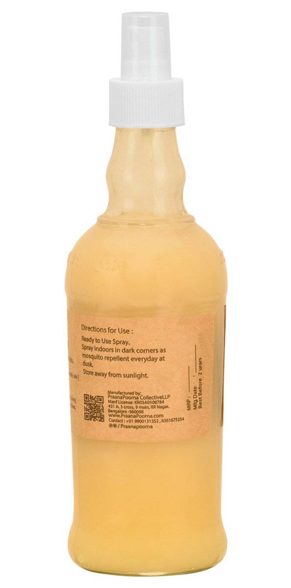 Mosquito Repellent Daily Spray 300ml – Insect Repellent on Brown Living™. SKU: 133 - 08222 - praanapoorna - A50 - S. Img 2.