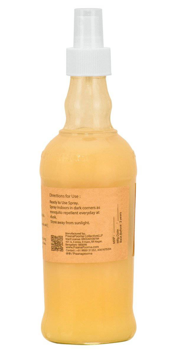 Mosquito Repellent Daily Spray 300ml – Insect Repellent on Brown Living™. SKU: 133 - 08222 - praanapoorna - A50 - S. Img 3.