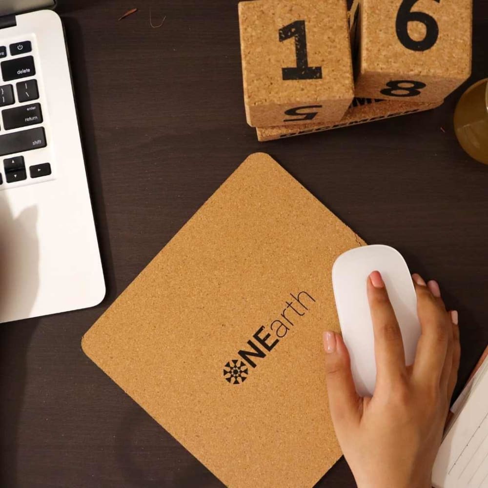 Mouse Pad (Cork) | Verified Sustainable by Brown Living™