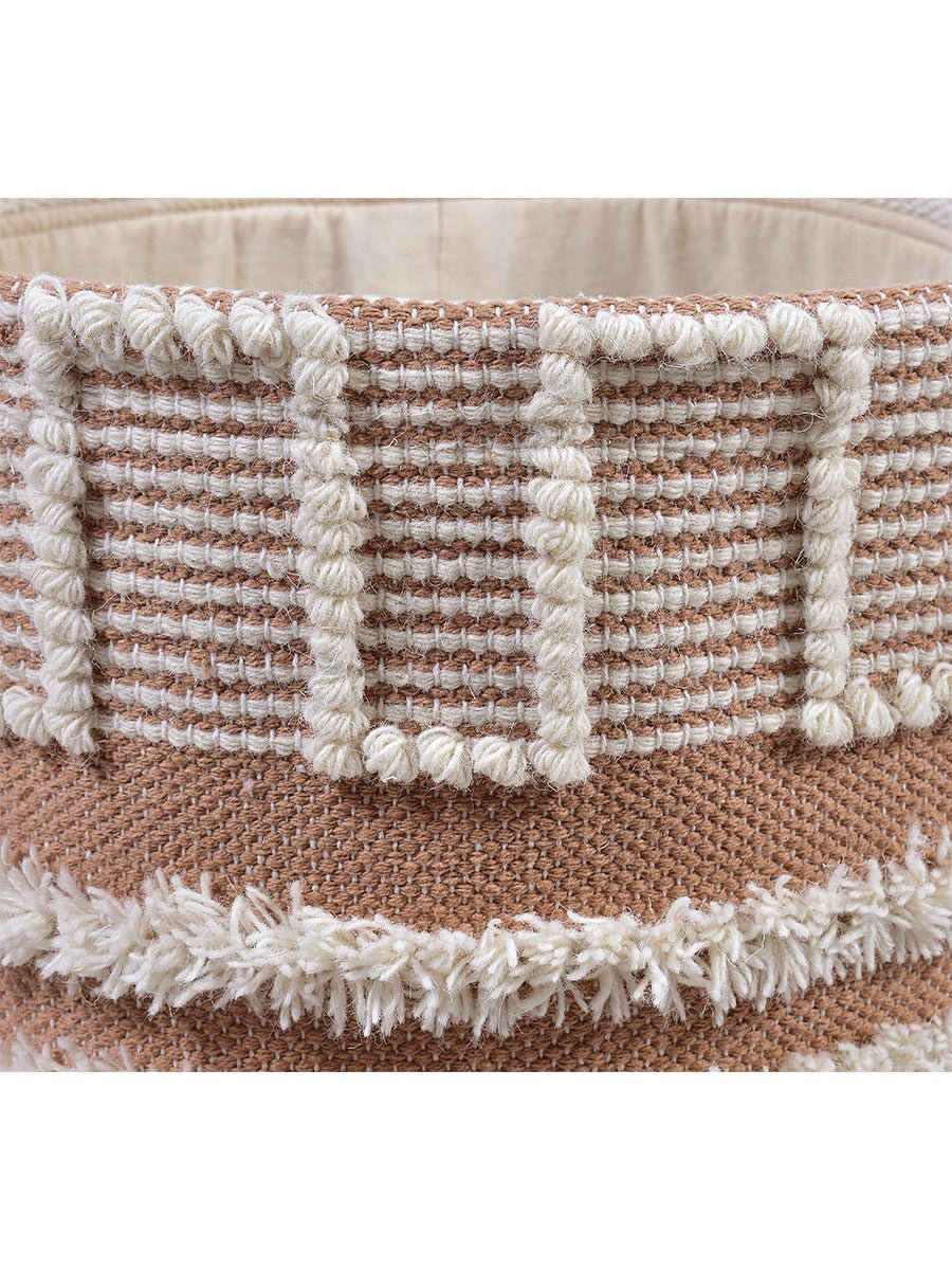 Mystic Weave Basket (Set of 2) – Baskets & Boxes on Brown Living™. SKU: TGW310004. Img 4.