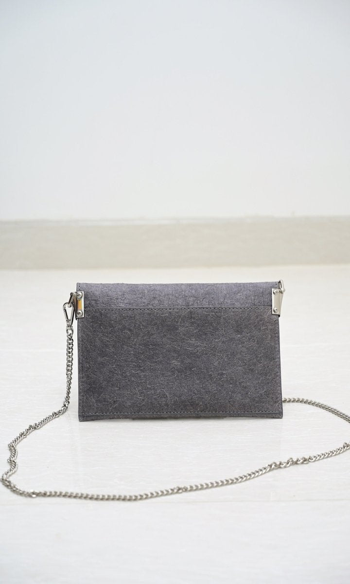 Natural Envelope Sling | Made with coconut leather – Womens Bag on Brown Living™. SKU: ZK6/SDB - 1212_24BL11934. Img 4.