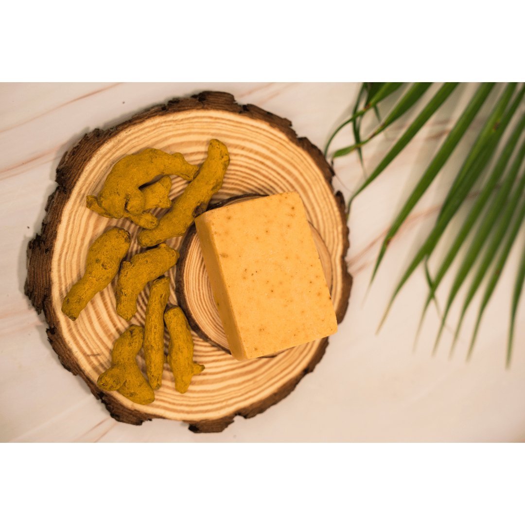 Turmeric Bar - 110g – Body Soap on Brown Living™. SKU: TB - 01. Img 3.