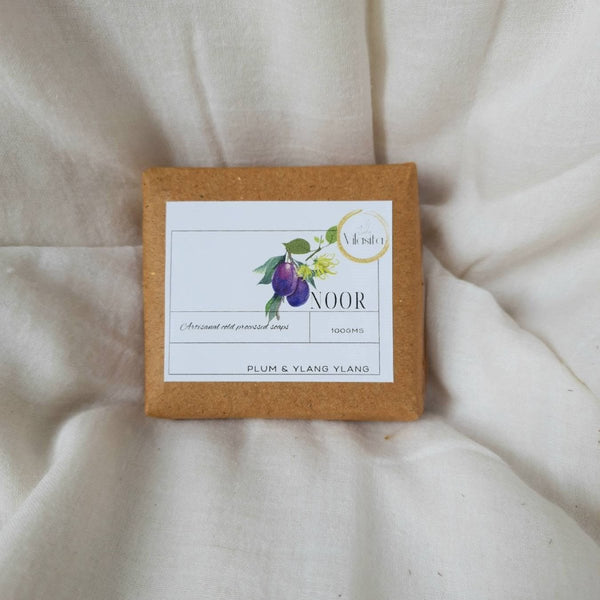 Buy Noor - Plum & Ylang Ylang Soap | Shop Verified Sustainable Body Soap on Brown Living™