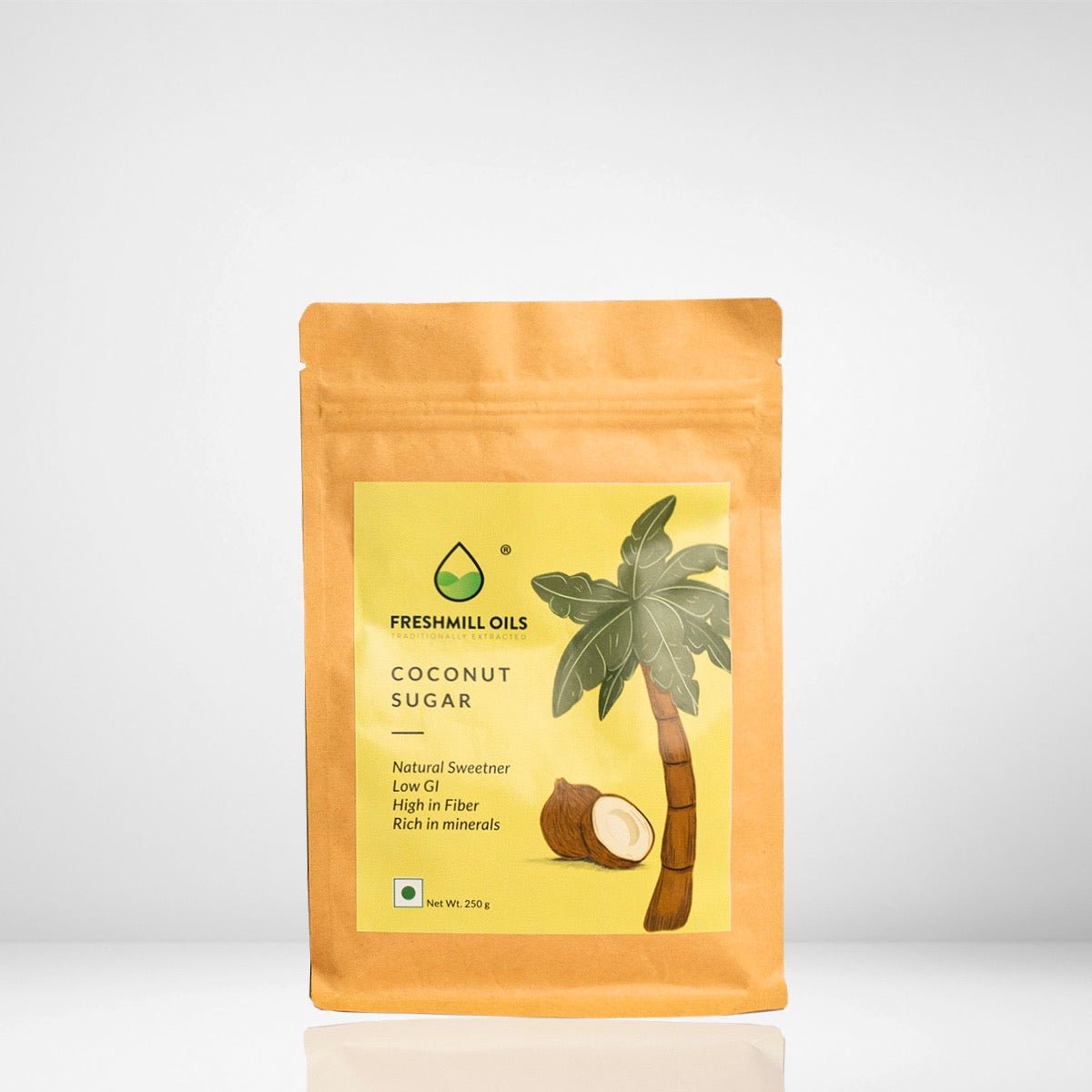 Nutrient Rich Coconut Sugar - 250G | Verified Sustainable by Brown Living™