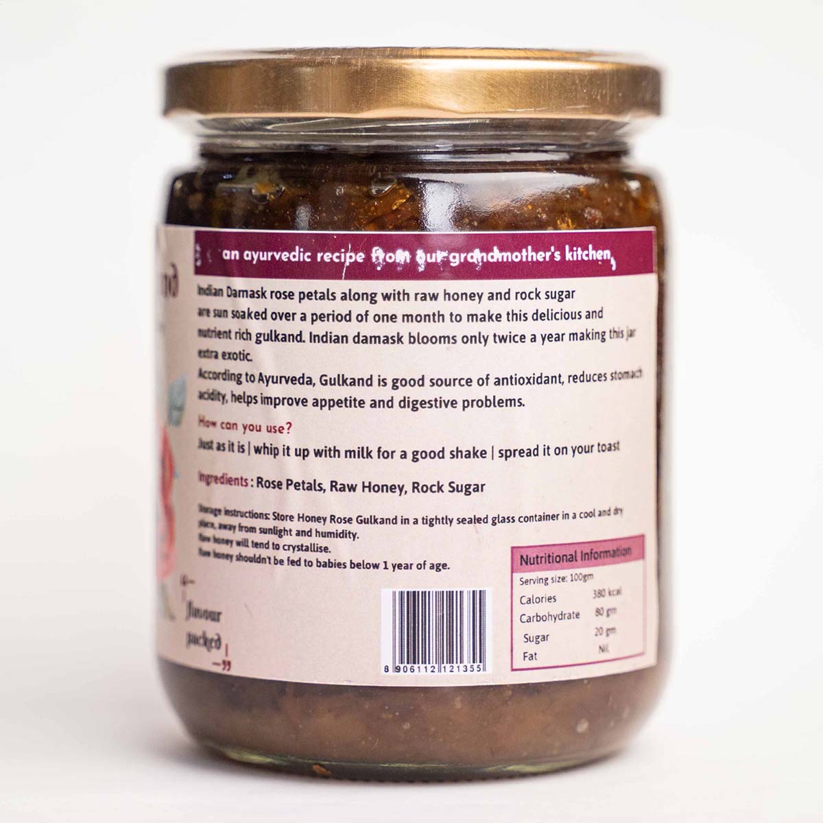 Nutrient Rich Honey Rosegulkand | Verified Sustainable by Brown Living™