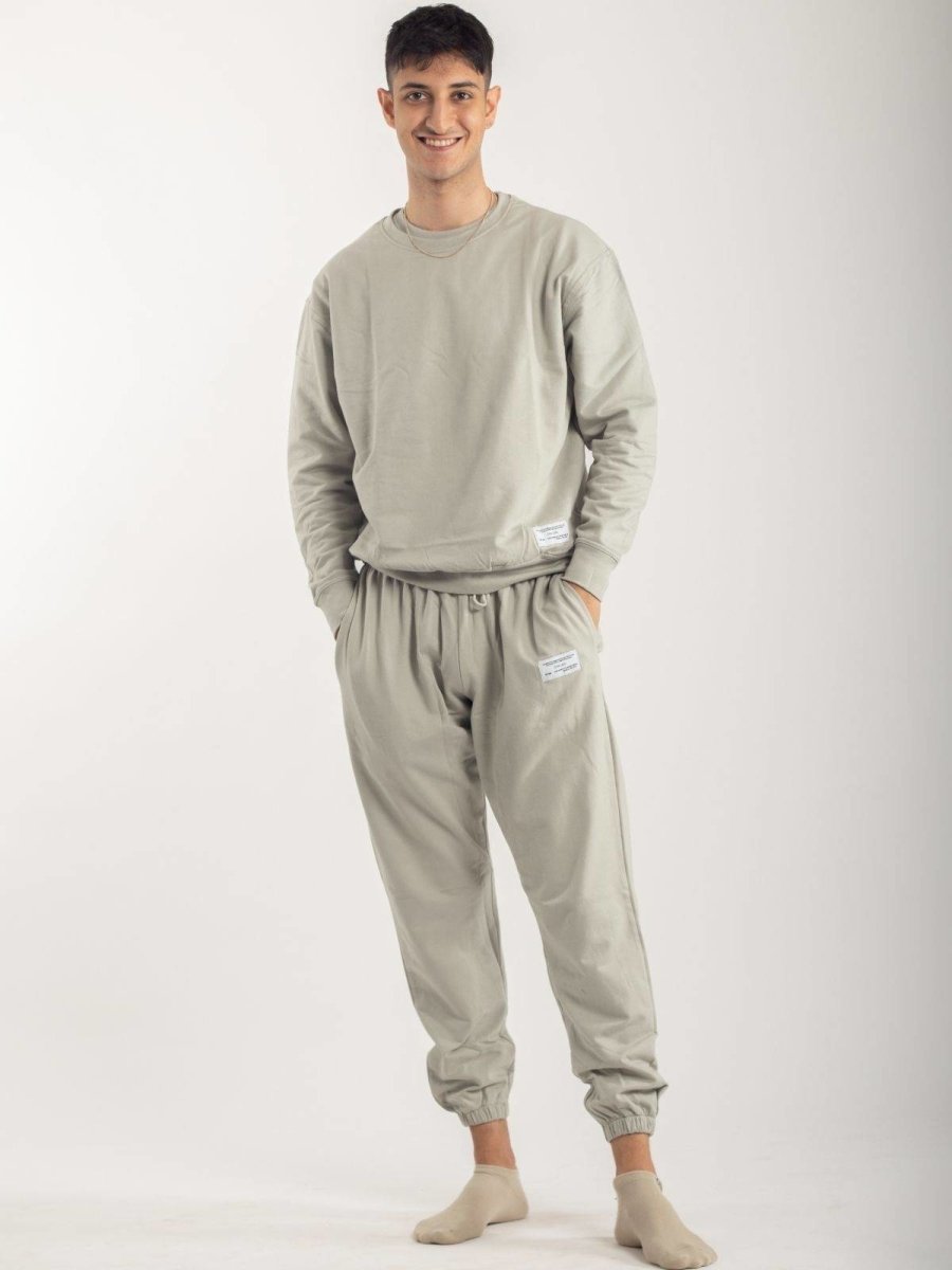 Cotton sweatpants set new arrivals