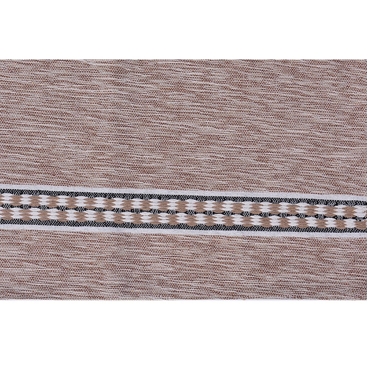 Ombre Rib - Dib Cotton Table Runner – Table Linens on Brown Living™. SKU: TGW160047. Img 2.