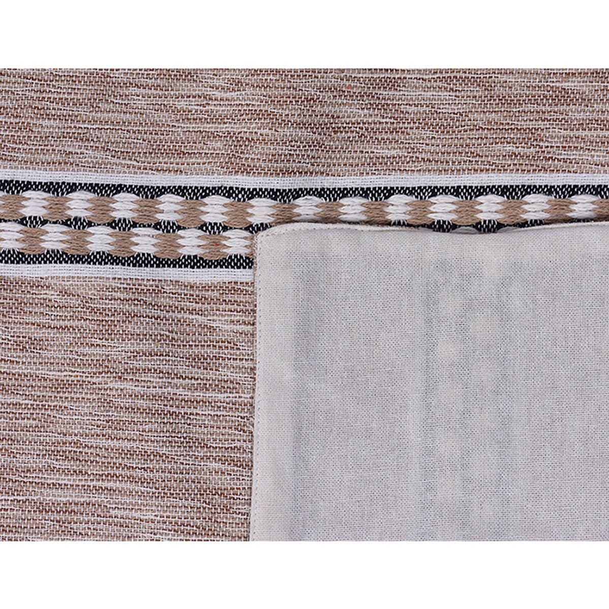 Ombre Rib - Dib Cotton Table Runner – Table Linens on Brown Living™. SKU: TGW160047. Img 3.