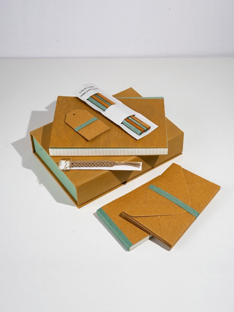 Opulence Hamper - Brown | Sustainable Stationery | Verified Sustainable by Brown Living™