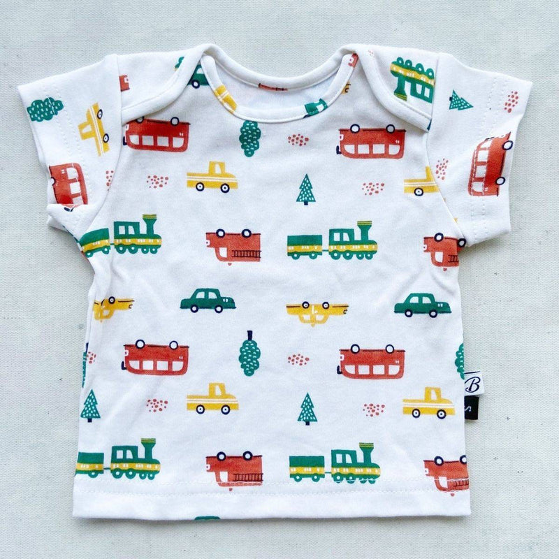 Buy Organic Cotton CuTee - Vroom | Shop Verified Sustainable Kids Tops on Brown Living™