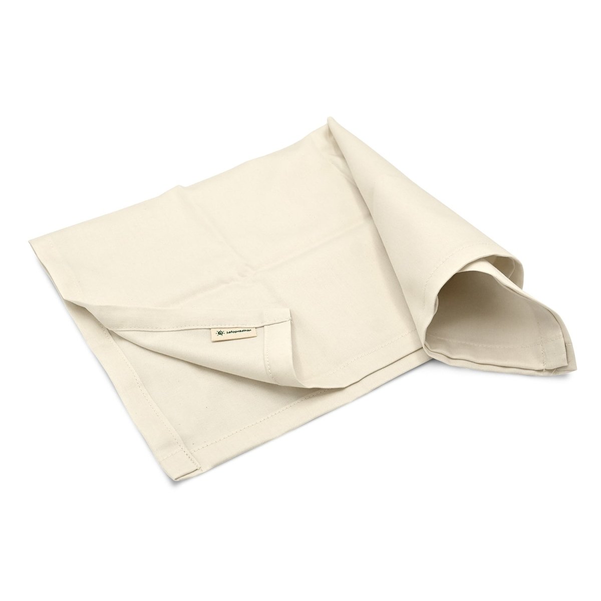 Organic Cotton Handkerchief for Men - Pack of 6 - 46 x 46 cm – Handkerchiefs on Brown Living™. SKU: 2BC - MeHan. Img 1.