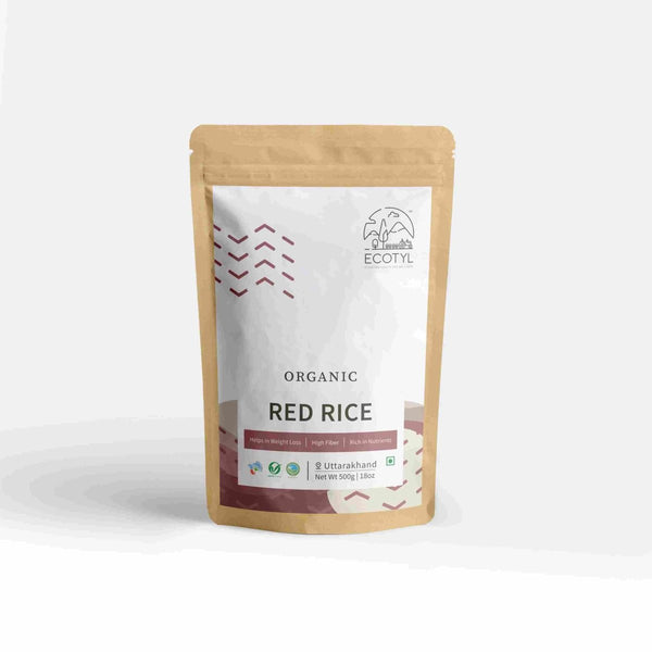 Buy Organic Red Rice - 500 g | Shop Verified Sustainable Cooking & Baking Supplies on Brown Living™