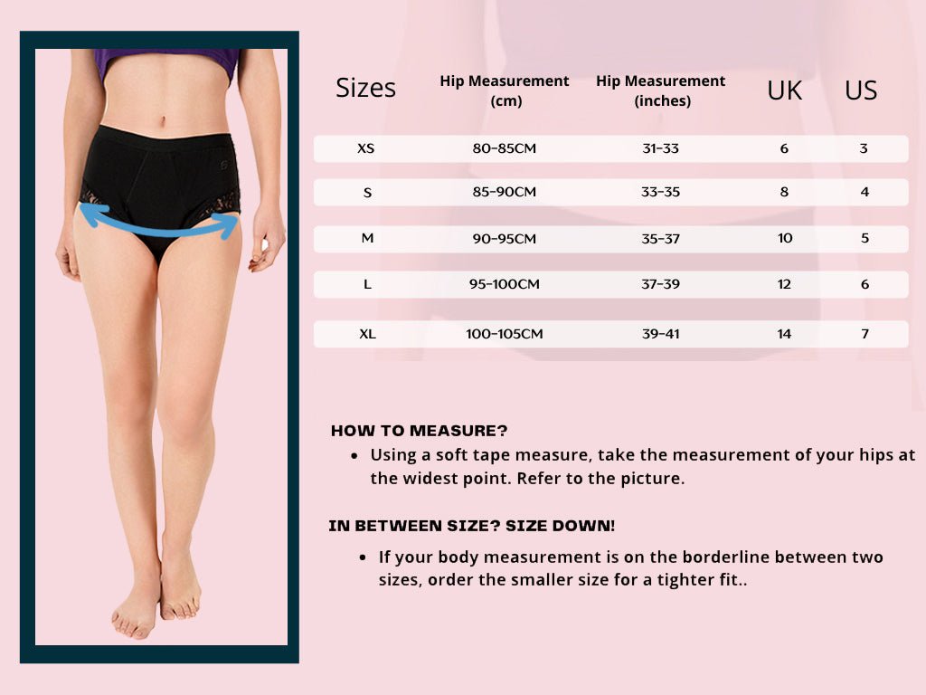 Organic Stain Free Period Panty (Brief) – Womens Underwear on Brown Living™. SKU: StainfreebriefXS. Img 6.