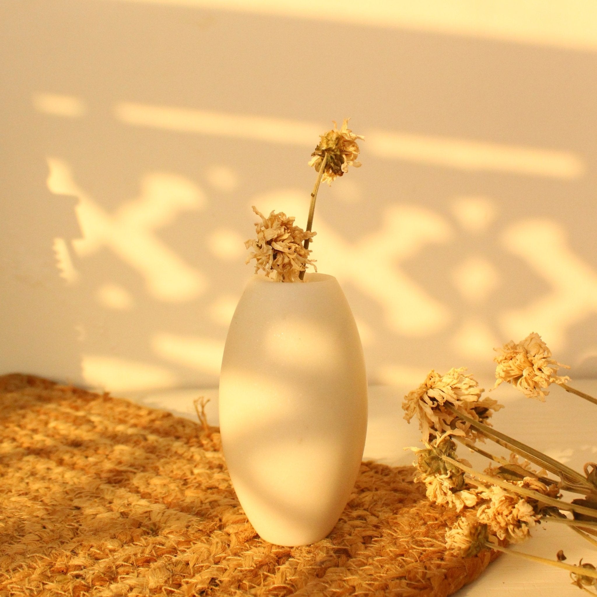 Oval Modern Marble Vase – Vases on Brown Living™. SKU: TV0104. Img 1.