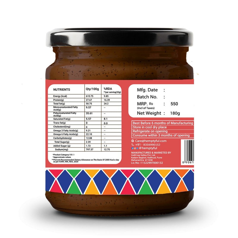 Buy Paprika Hemp Dip - 180gm | Shop Verified Sustainable Sauces & Dips on Brown Living™