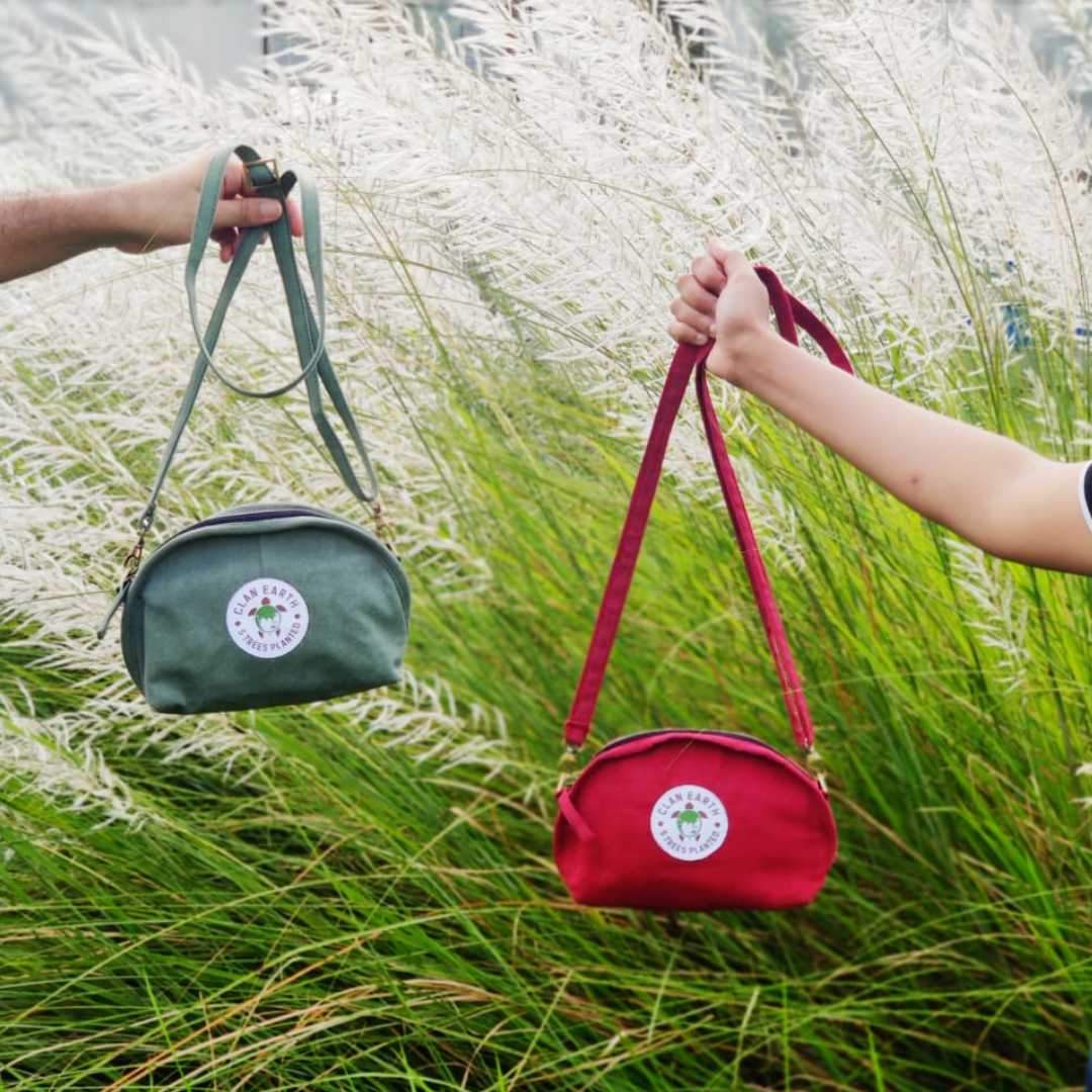 Pika Purse - Red | Verified Sustainable by Brown Living™