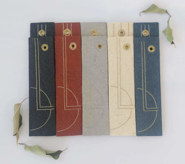 Buy Pinatex Bookmark vi - Set of 3 | Shop Verified Sustainable Bookmarks on Brown Living™