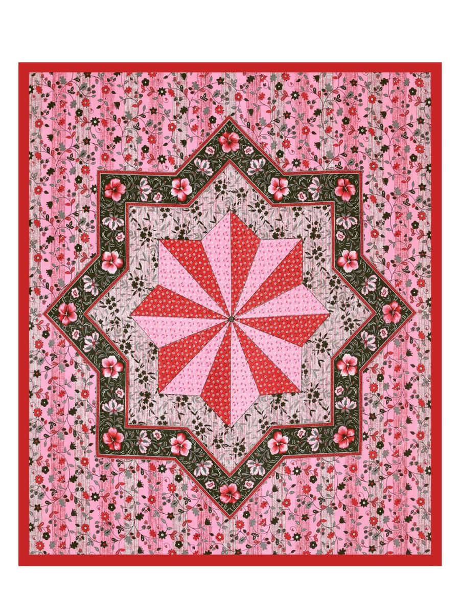 Pink Interiors Paisley Hand Printed Cotton Queen Size Bedding Set | Verified Sustainable by Brown Living™