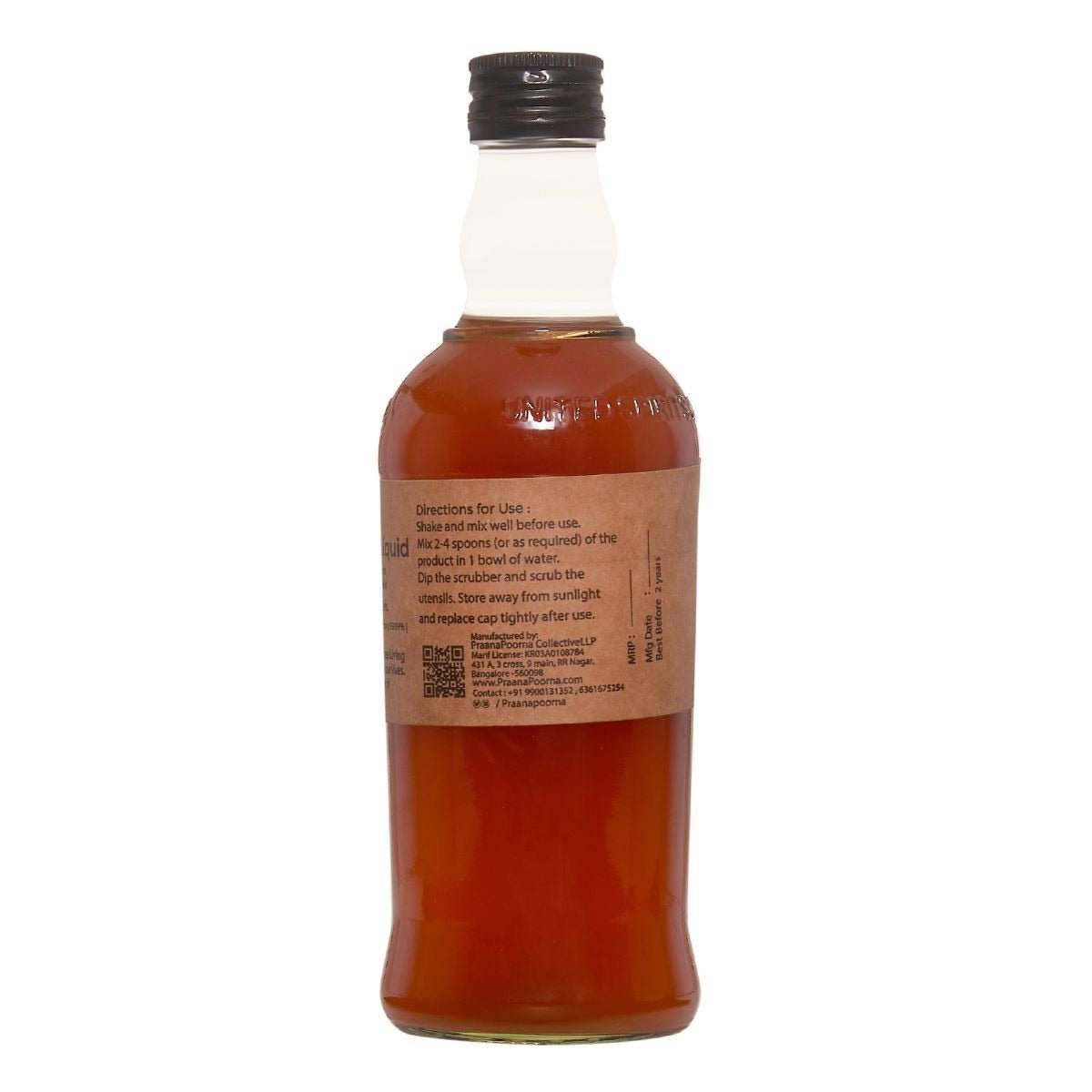 Plant Based Natural Vessel Wash - 350ml | Verified Sustainable by Brown Living™