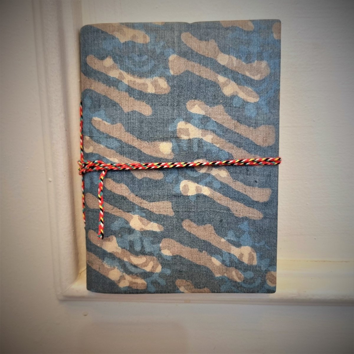Powder Kiss - Upcycled Handloom Fabric Journal | Verified Sustainable by Brown Living™