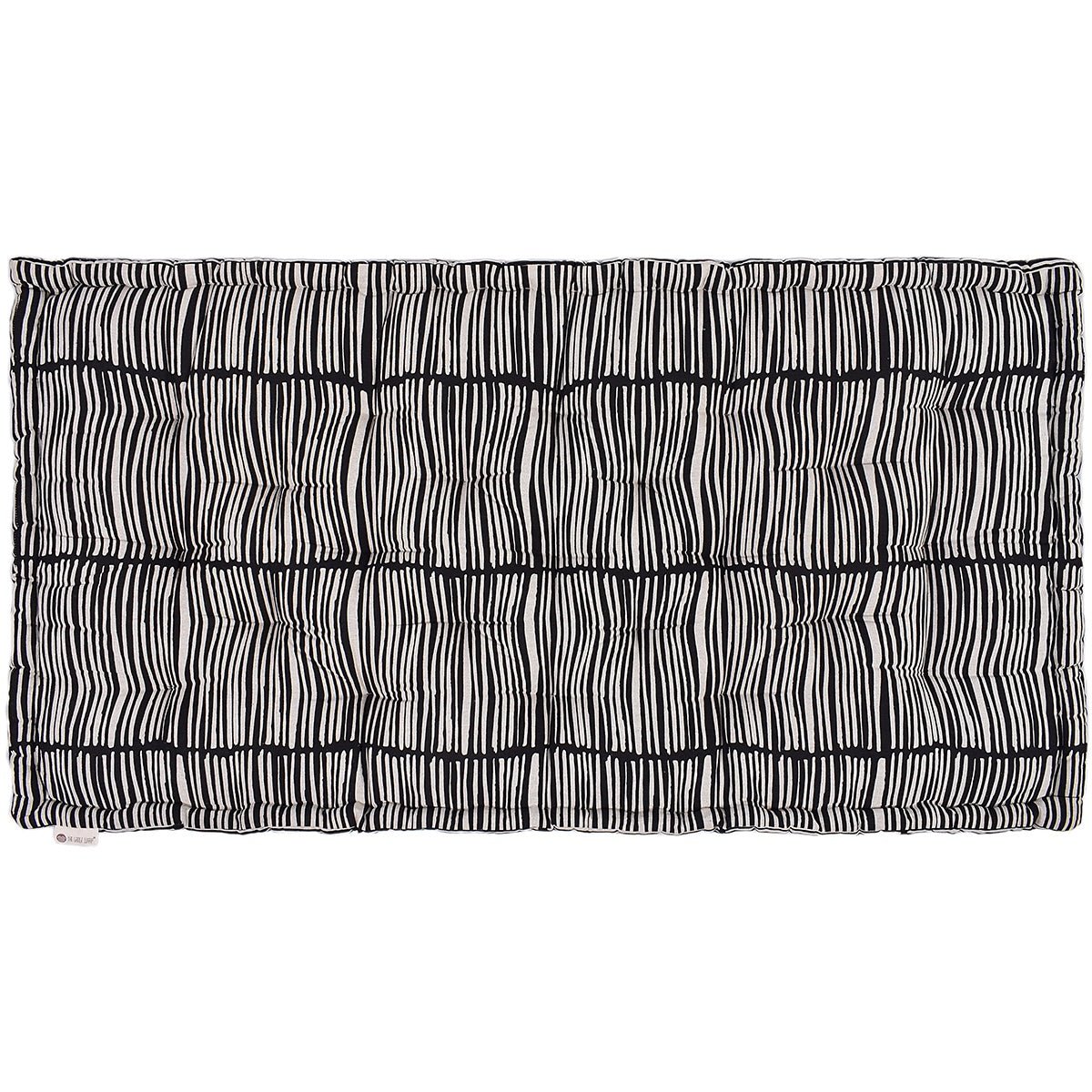 Printed Cotton Mattress (Green) | Verified Sustainable by Brown Living™